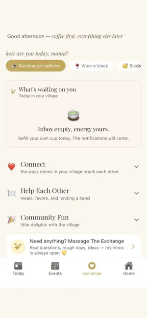 A Mom Exchange screenshot 2