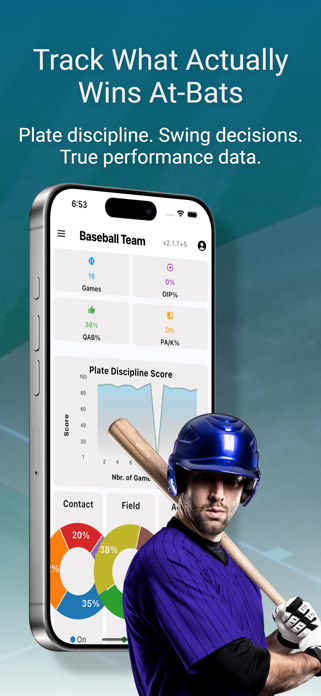 PlatePro Baseball Analytics Screenshot 1 of 8