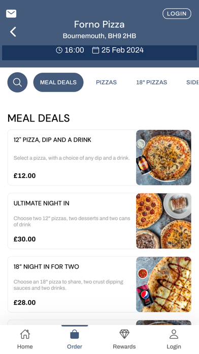 Forno Pizza Screenshot