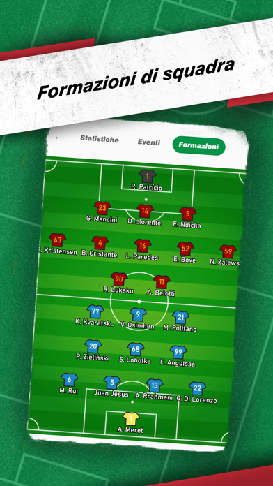 Lega Calcio Italia Screenshot