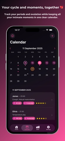 Intimory screenshot
