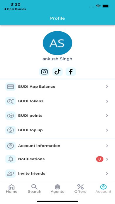 Budi Travel Screenshot