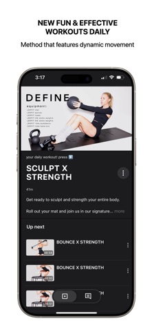 LEKFIT online studio iPhone screenshot