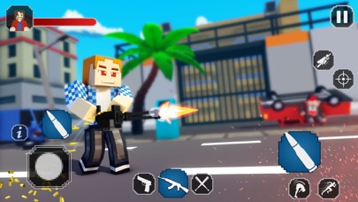 Block Dude Theft Mafia City 3D Screenshot