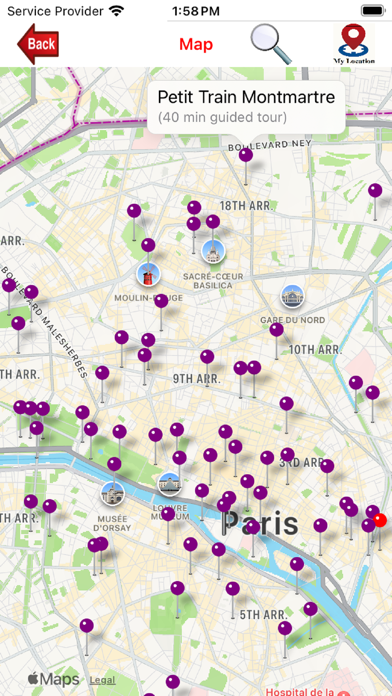 Visit Paris Screenshot