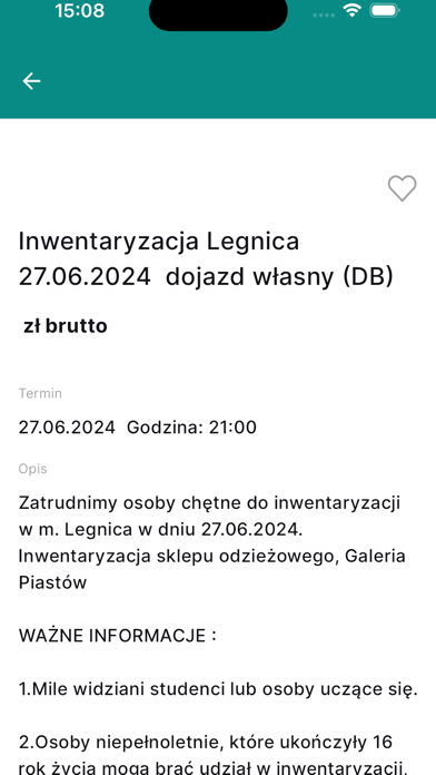 OptiJob Screenshot
