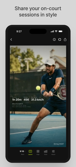 String GOAT - for tennis Screenshot 6 of 7