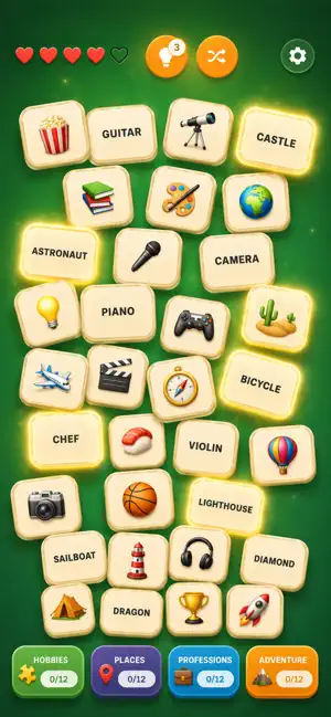 Word Association Tile Match screenshot 3
