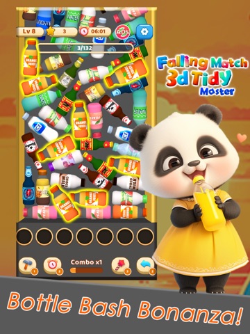 Falling Match -3D Tidy Master iPad screenshot