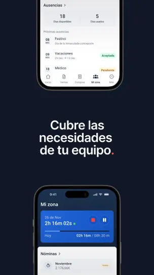 Captura de pantalla de Holded Facturación Y Mucho Más en iPhone 5