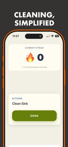 CleanStreak Home Screenshot 1 of 4