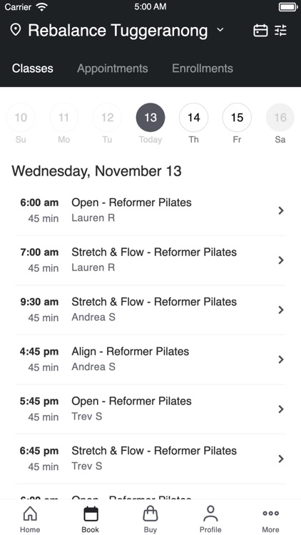 Rebalance Pilates and Yoga