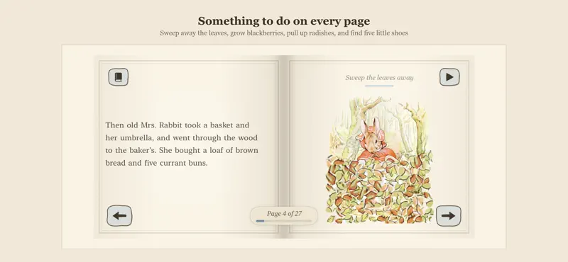 The Tale of Peter Rabbit screenshot 2 of 5