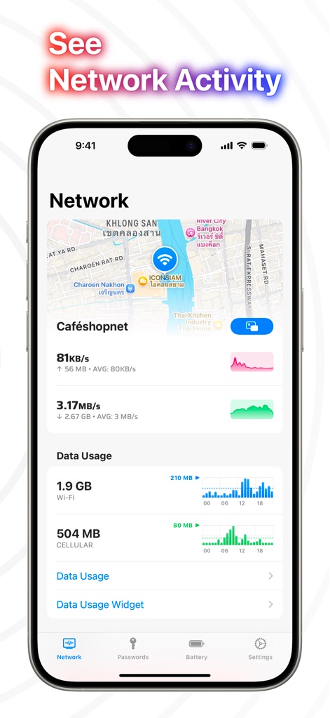 NetMonitor+ - Utilities App | MWM