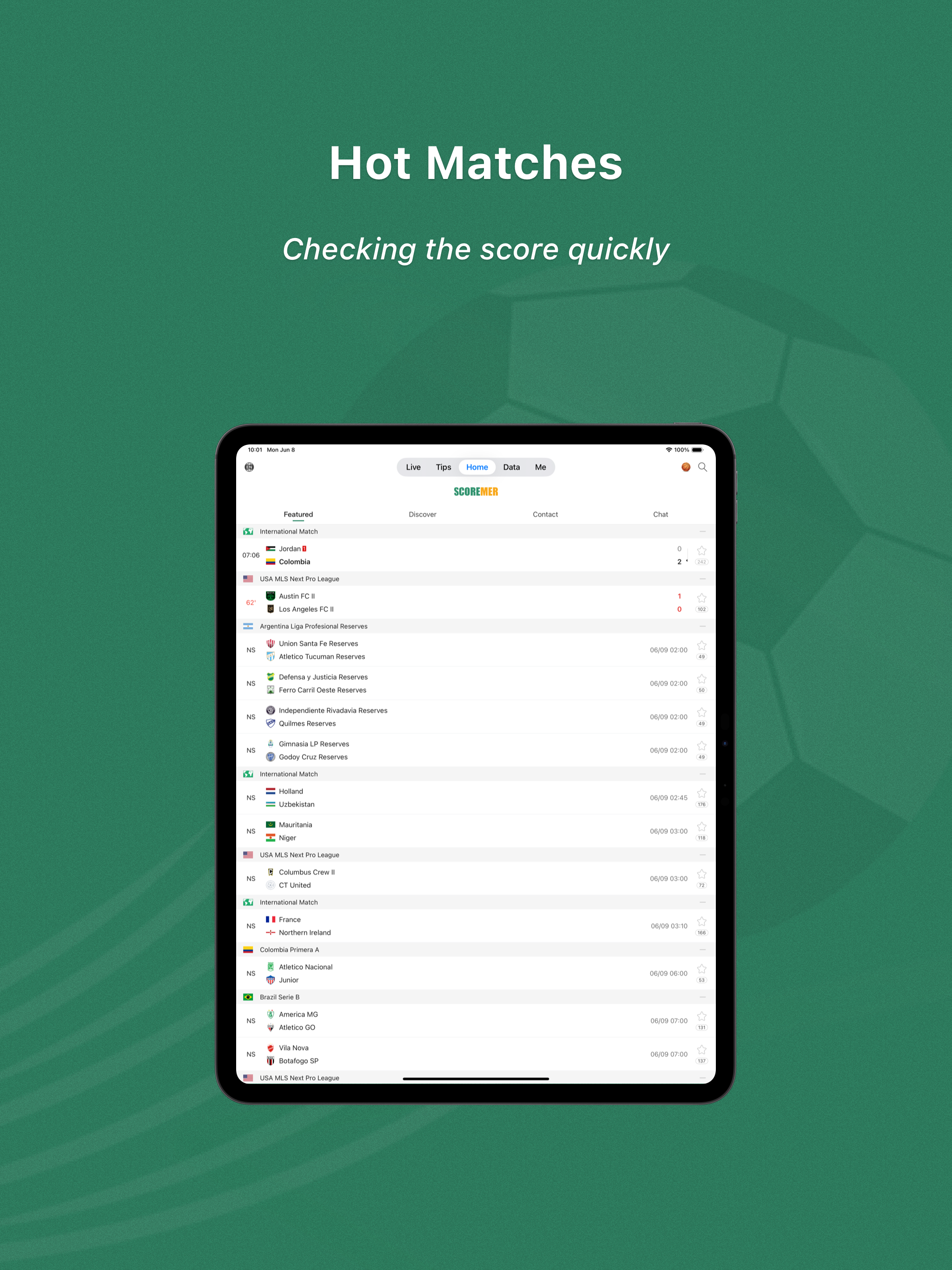 Scoremer - Soccer Live Scores screenshot 6