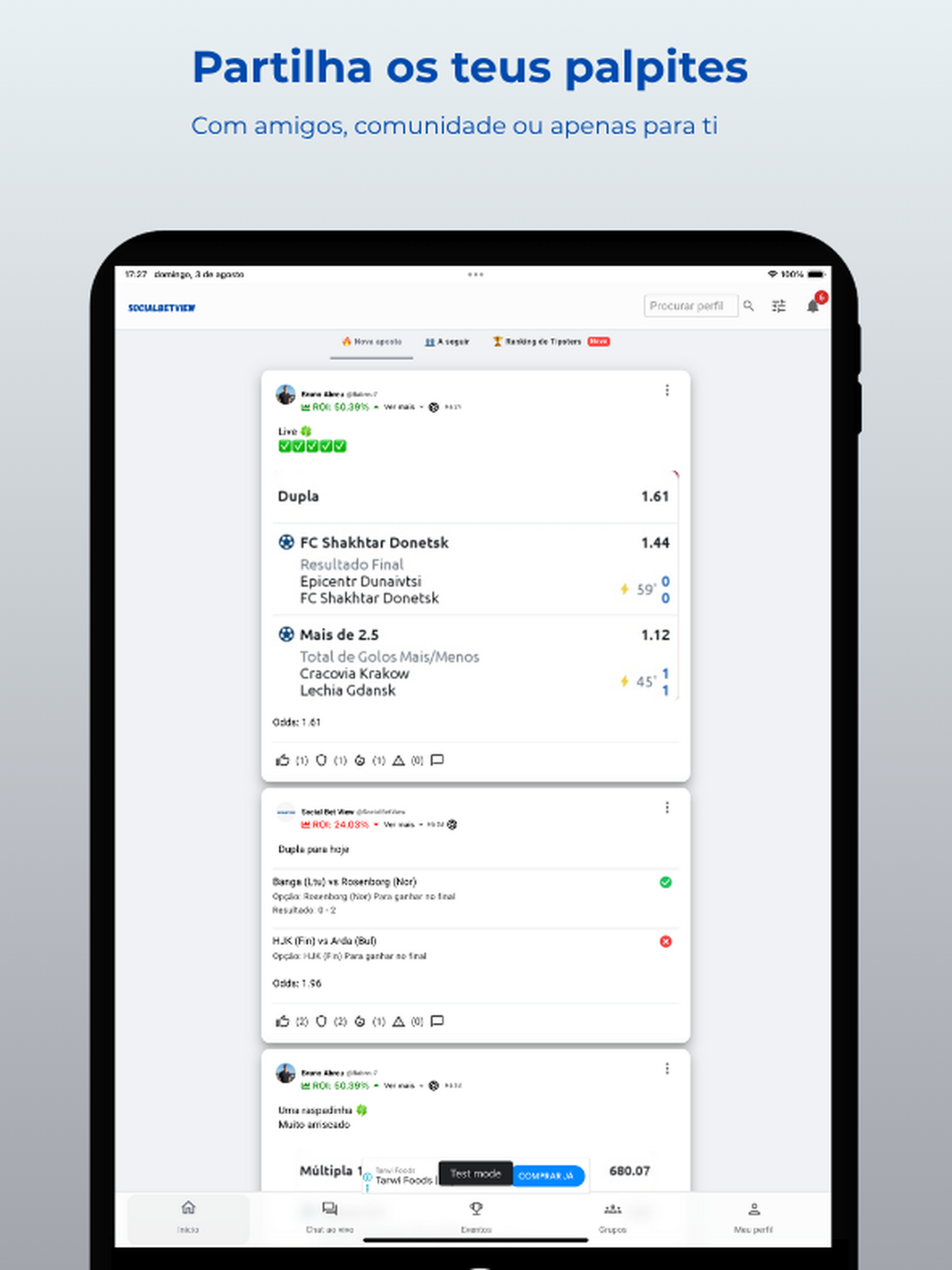 SocialBetView screenshot 6