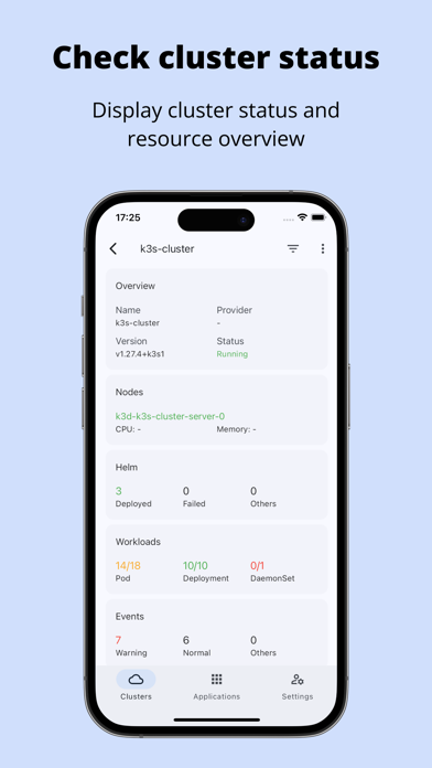 Screenshot #2 pour Kubeterm - Kubernetes client
