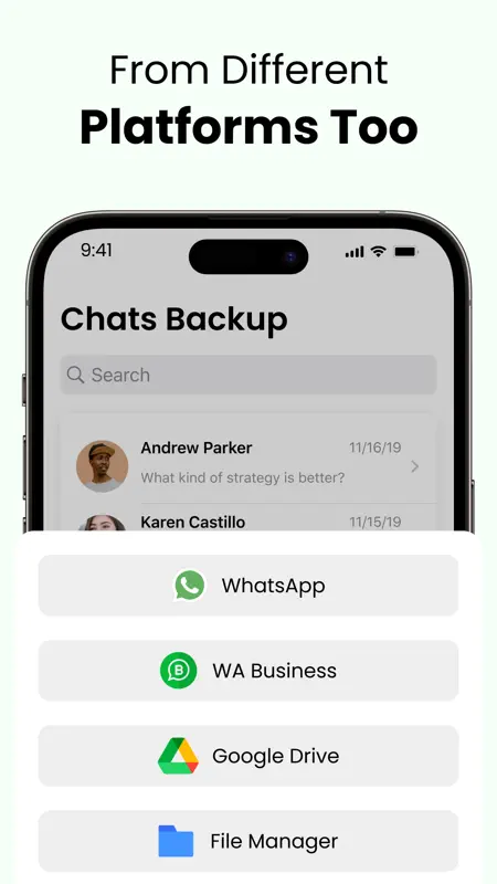 WA Chat :  Backup & Restore screenshot 8 of 8