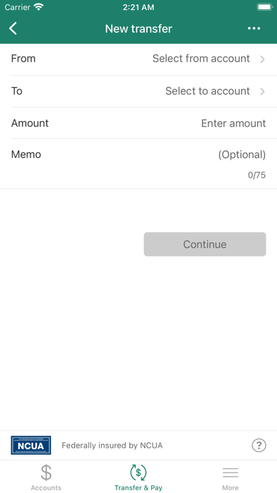 UFCW Community FCU Screenshot