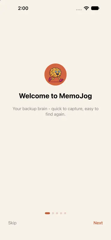 MemoJog screenshot 2 of 4