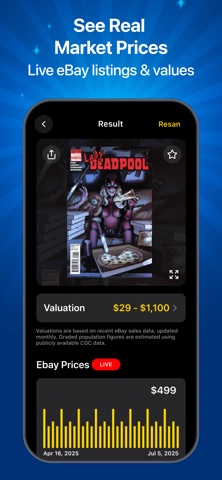 Comic Value Scanner AI screenshot