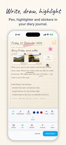 Diary Planner & Schedule Screenshot 6 of 10