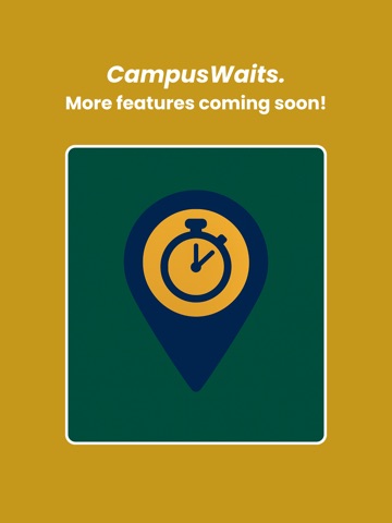 CampusWaits iPad screenshot