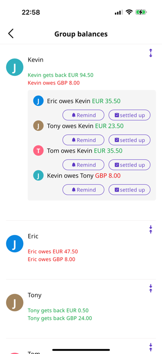 SplitGo-Easy Expense Splitter Screenshot 9 of 10