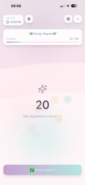 SaturateApp screenshot 2
