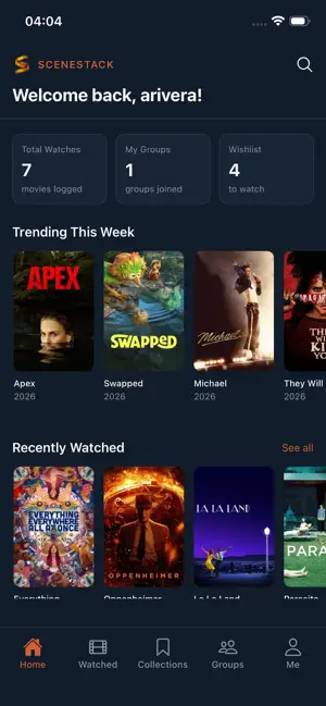 SceneStack screenshot 2