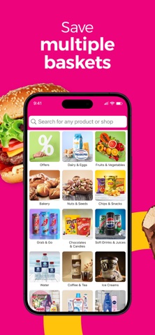 instashop: Groceries & more iPhone screenshot