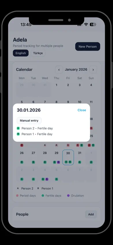Adela-Group Period Tracking screenshot 4