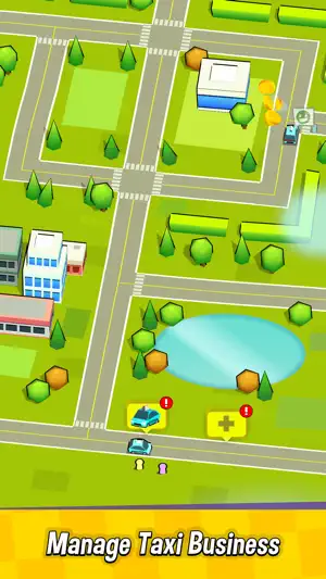 Idle Taxi Business screenshot 1