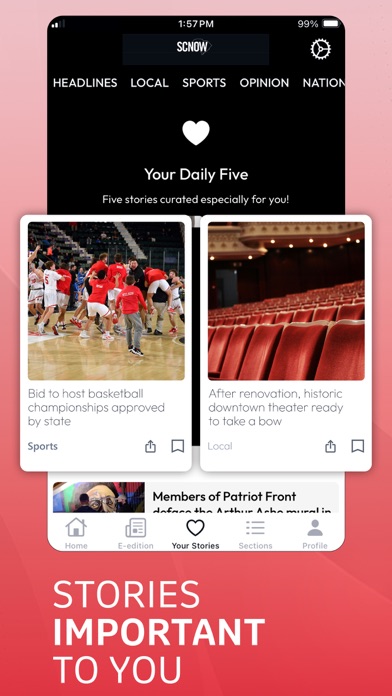 SCNow Florence Morning News Screenshot