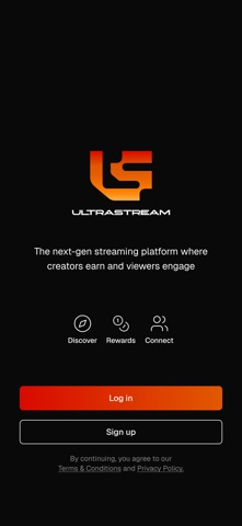 UltraStream - Live Streaming Screenshot 1 of 4