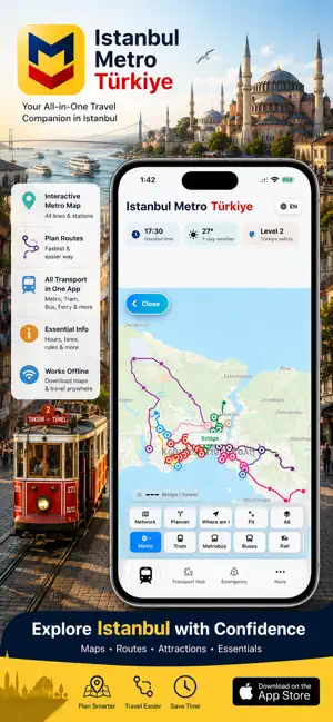 Istanbul Subway Map screenshot 2