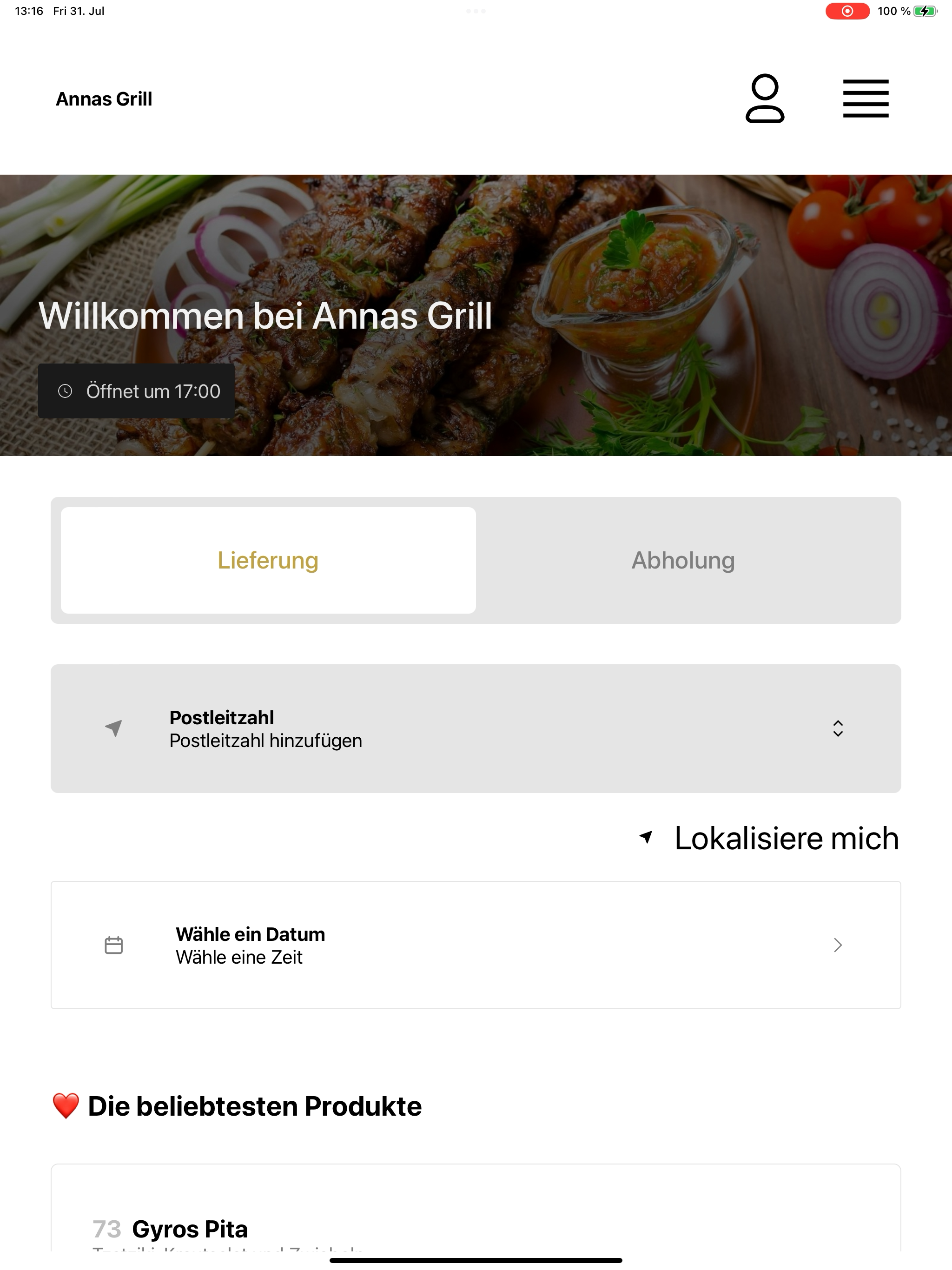 Annas Grill screenshot 13