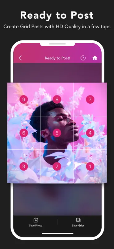 Griddy Pro: Split Pic in Grids screenshot 7 of 7