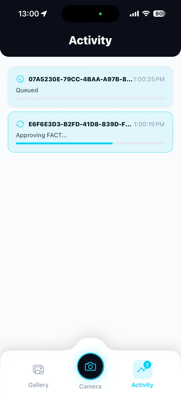 Screenshot #1 pour BlockFact