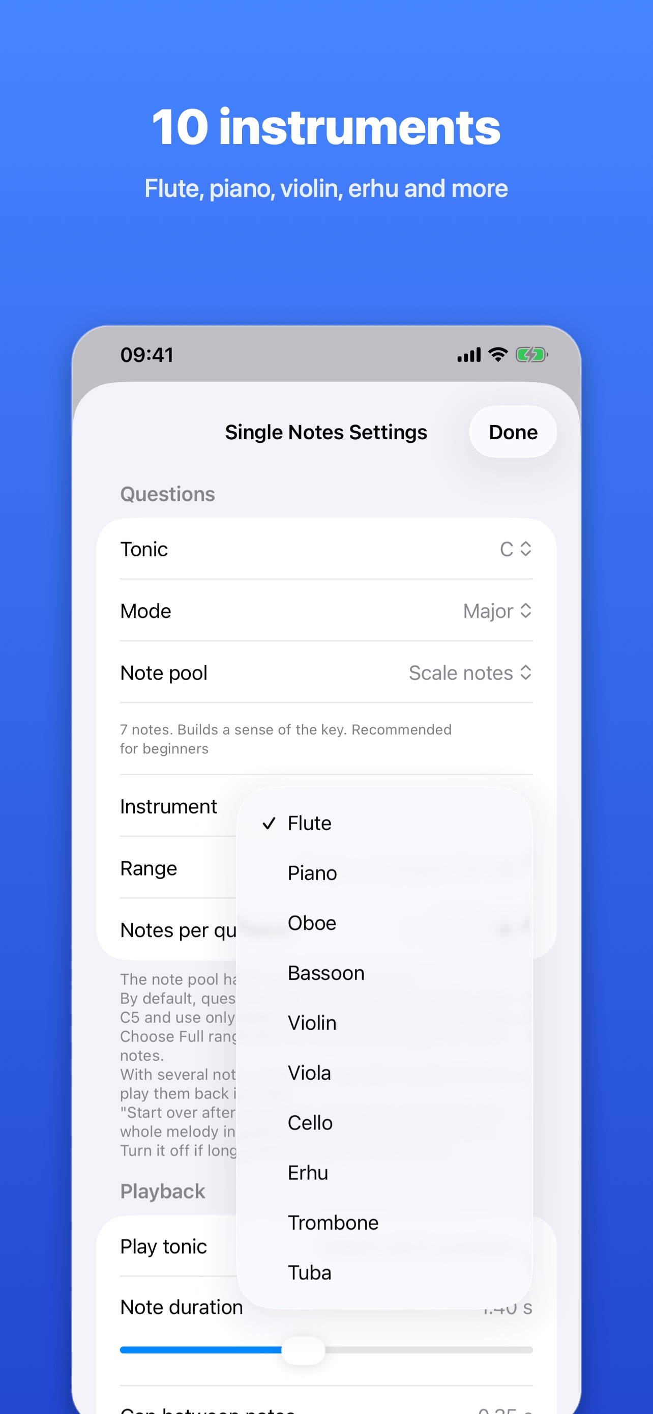 Screenshot 1 of Play by Ear: Ear Training