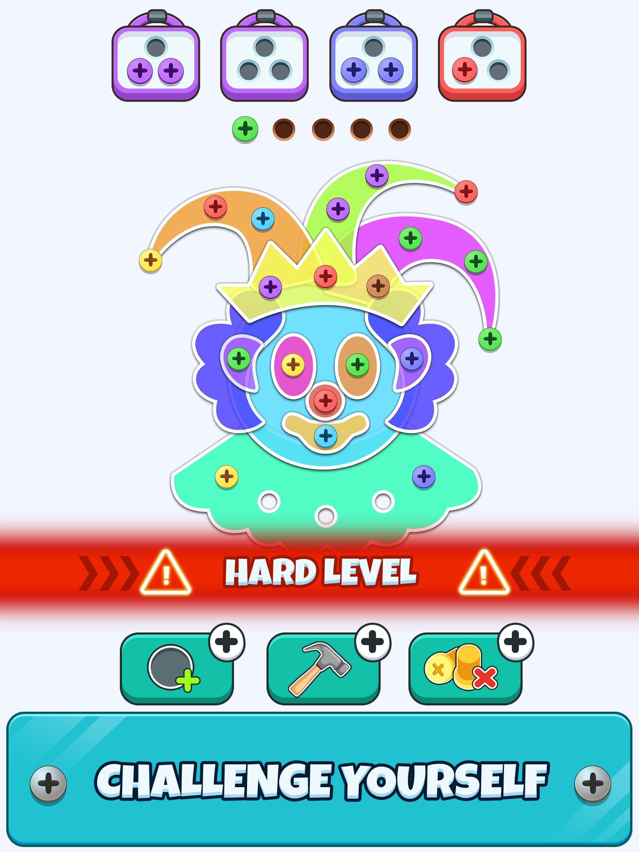 Screw Jam Out: Pin Puzzle