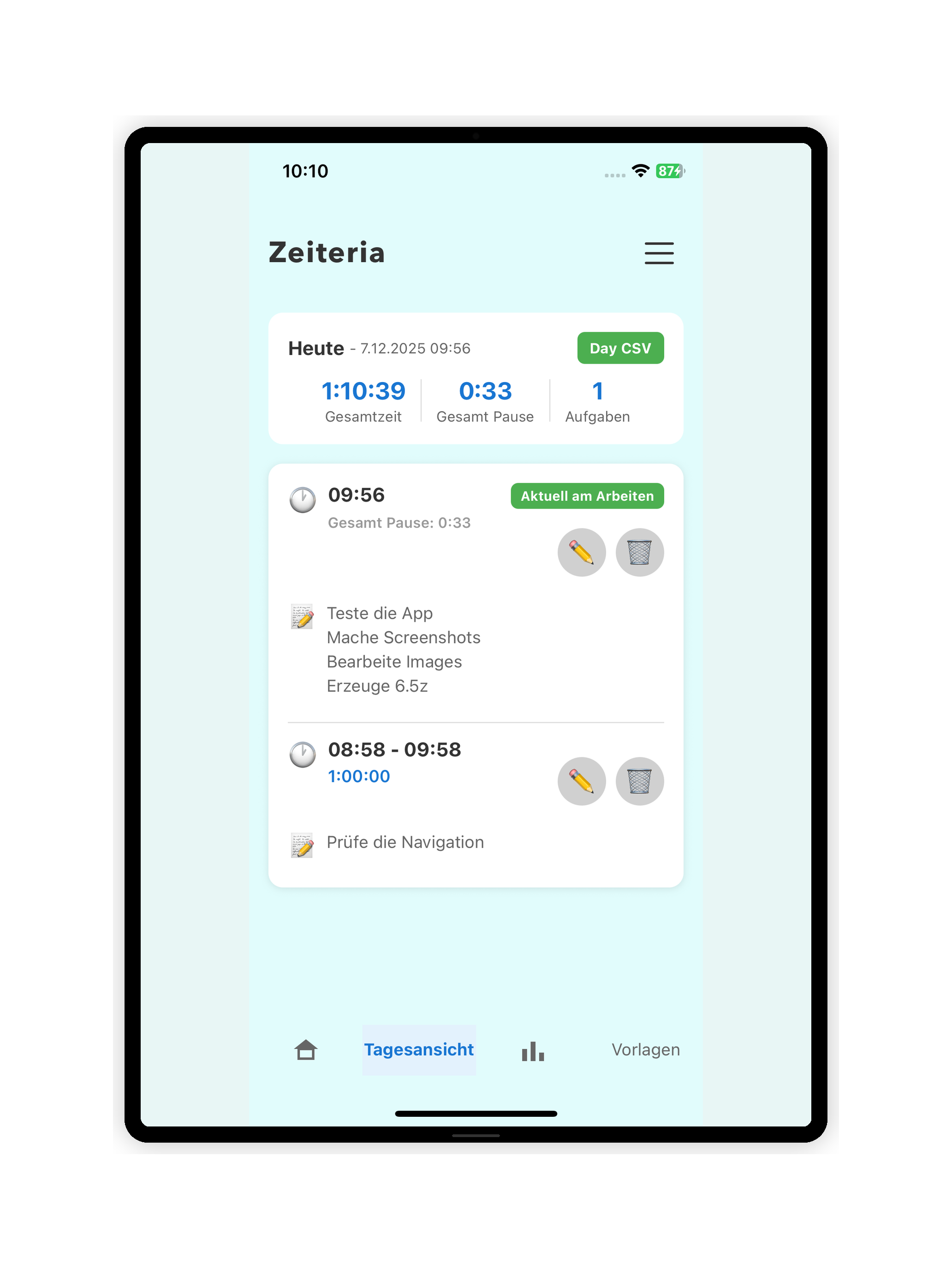 Zeiteria screenshot 16