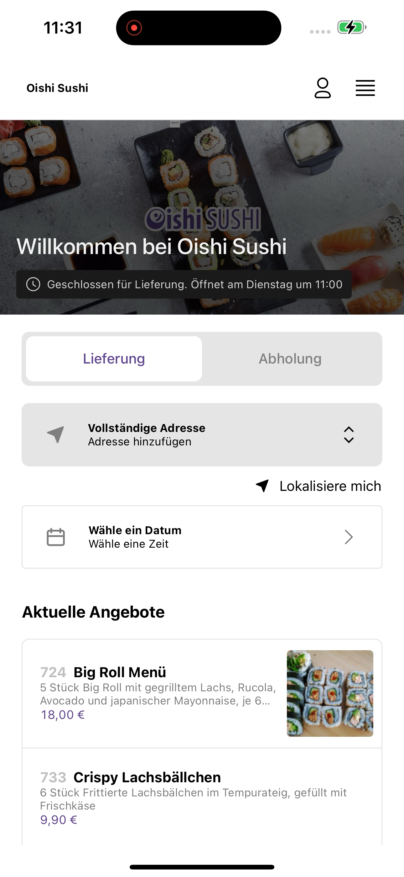 Oishi Sushi screenshot 6