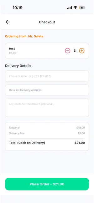 Wasselly Delivery screenshot 4