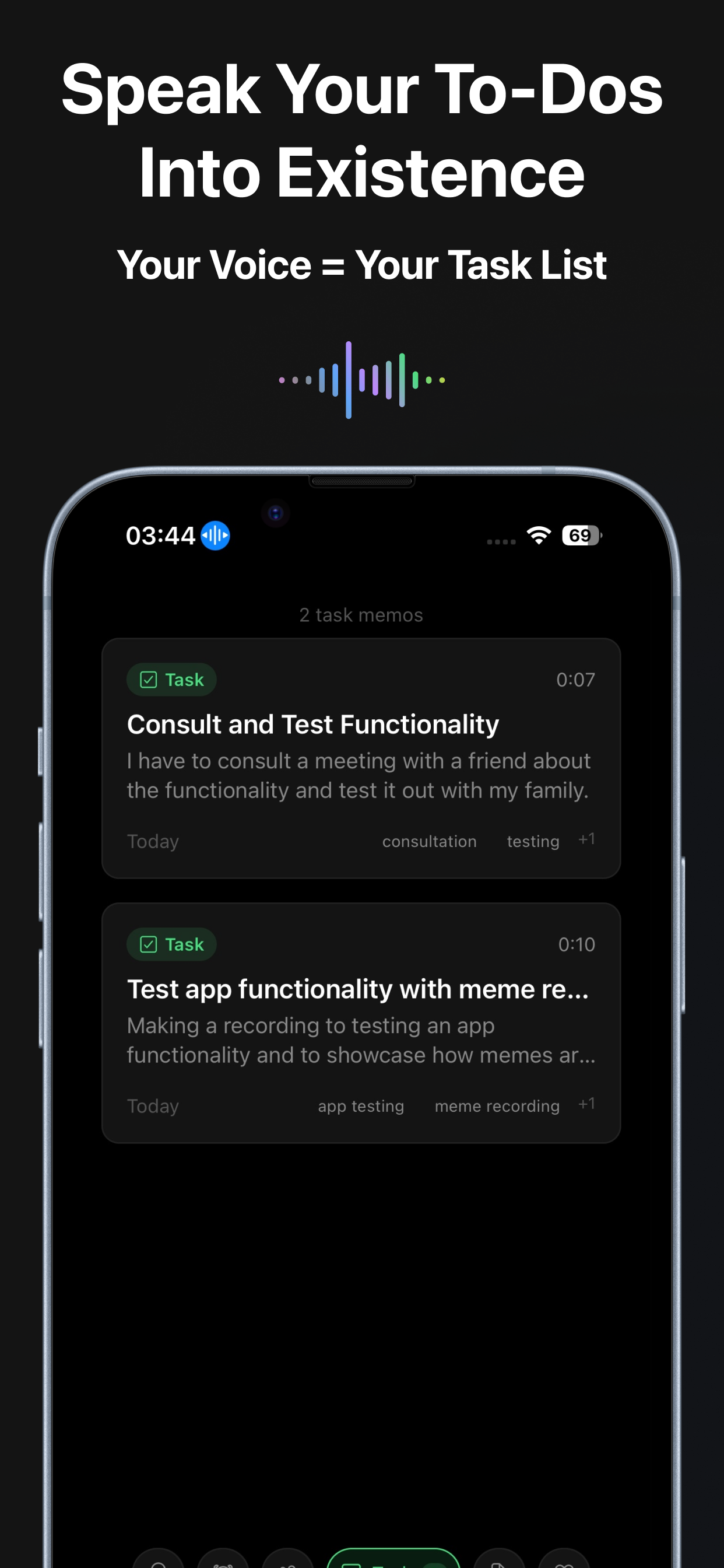 Voice Recording BetterMemos screenshot 3