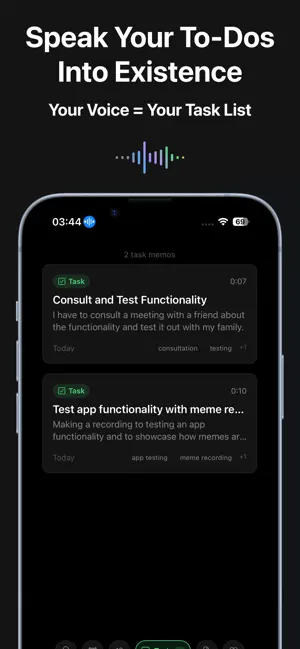 Voice Recording BetterMemos screenshot 3