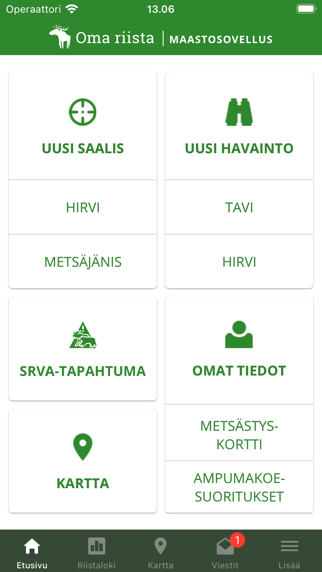 Oma riista Screenshot
