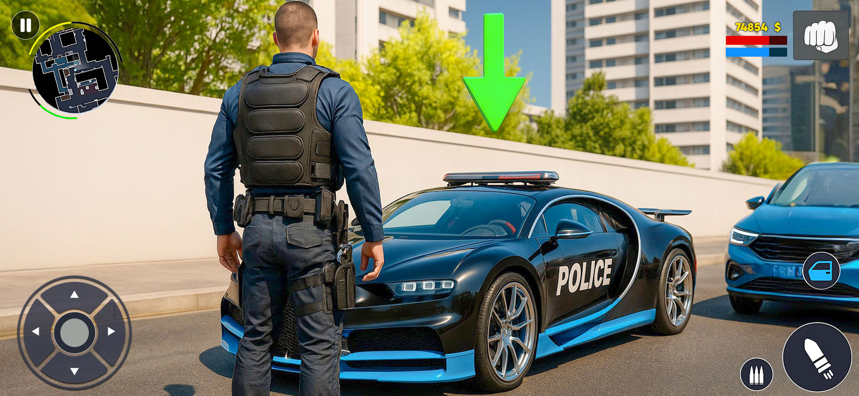 Police Car Chase Driving Games