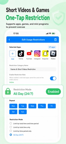 Parental Control App KidsLink Screenshot 1 of 9