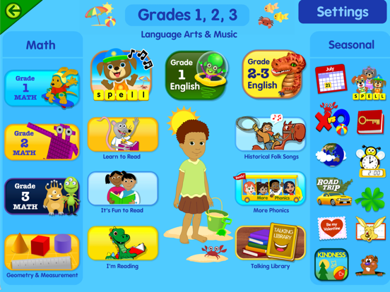 Starfall iPad app afbeelding 4